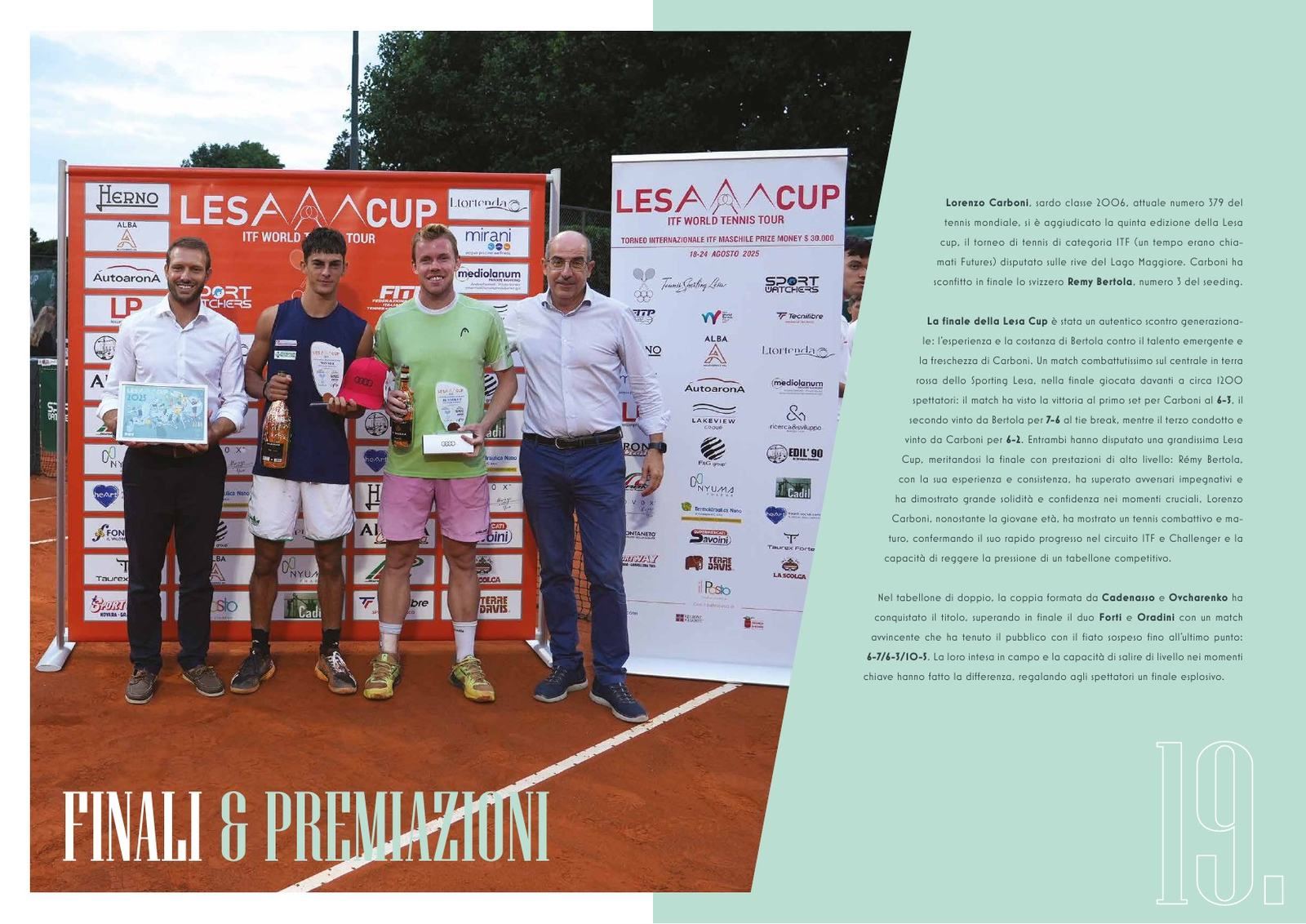 Book di fine torneo