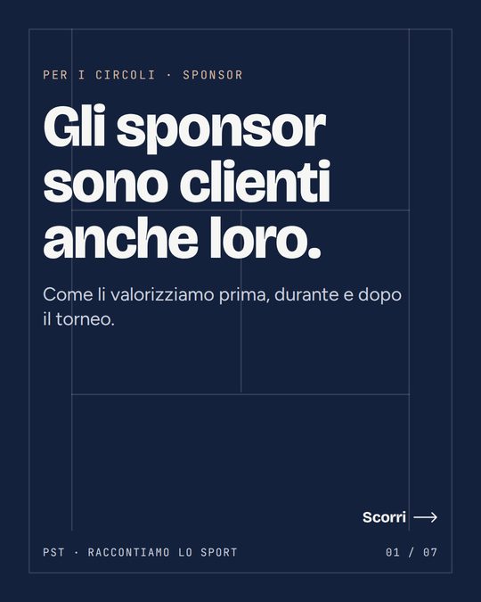 Grafica di un carosello PST