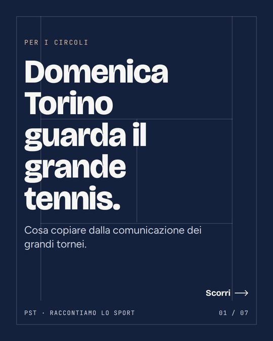 Grafica di un carosello PST