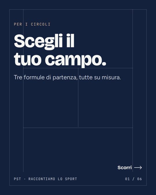 Grafica di un carosello PST
