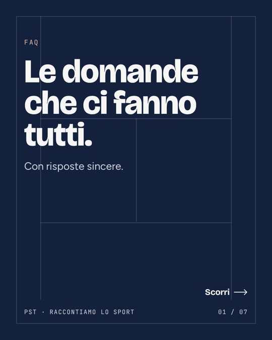 Grafica di un carosello PST